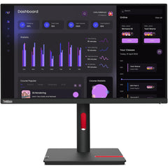 Lenovo Thinkvision S24i 30 Ips 24" Full Hd 99% Srgb 100hz Eyesafe & Low Blue Light W/ Vga & Hdmi Interface Black - CompuMe