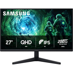 SAMSUNG 27” Odyssey G5 G53F IPS 2K QHD 200Hz Refresh Rate, HDR10, AMD FreeSync™ Premium, Black Equalizer, Auto Source Switch