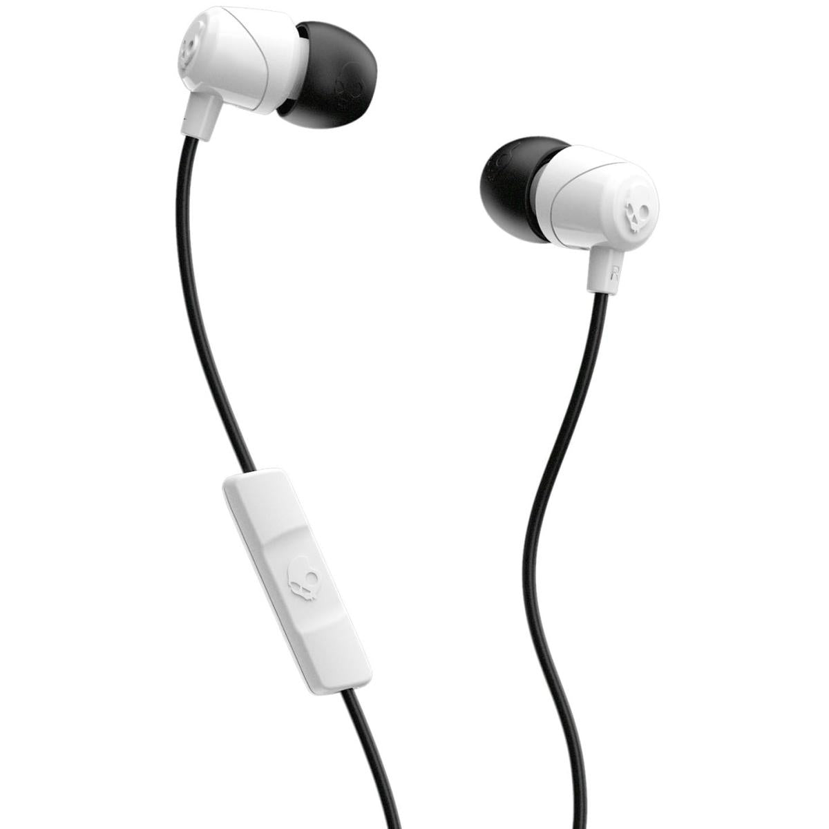 Skullcandy Jib Wired (3.5mm AUX) In-Ear Earbuds w/ Microphone, Rich, Clear Audio w/ Supreme Sound™ technology, Noise Isolating Ear Gels - White | S2DUYK-343 | - CompuMe Skullcandy Jib Wired (3.5mm AUX) In-Ear Earbuds w/ Microphone, Rich, Clear Audio w/ Supreme Sound™ technology, Noise Isolating Ear Gels - White | S2DUYK-343 | - CompuMe