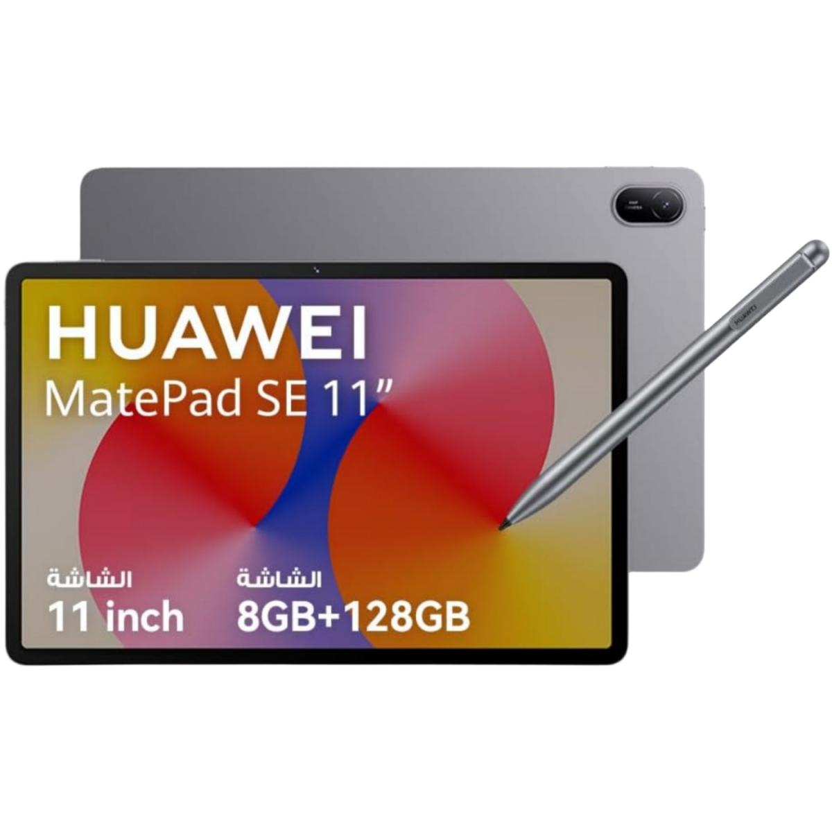 Huawei Matepad Se 11 (2025) 11.0" Android Wifi Tablet (128gb Storage / 8gb Memory) W/ Metal Unibody & Eye Comfort Display & Big Battery + Free Huawei Cover + Huawei M Pen Lite , Gray Huawei Matepad Se 11 (2025) 11.0" Android Wifi Tablet (128gb Storage / 8gb Memory) W/ Metal Unibody & Eye Comfort Display & Big Battery + Free Huawei Cover + Huawei M Pen Lite , Gray