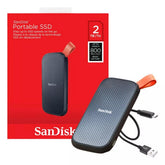 SanDisk 2TB Portable SSD - Up to 800MB/s, USB-C, USB 3.2 Gen 2, Updated Firmware - External Solid State Drive
