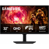 Samsung 32” Odyssey G5 G50F QHD 2K 180Hz Refresh Rate, Fast IPS Panel, HDR10, NVIDIA G-Sync Compatible, 1ms Response Time (GtG), AMD FreeSync™, Adjustable Stand, LS32FG502EMXUE