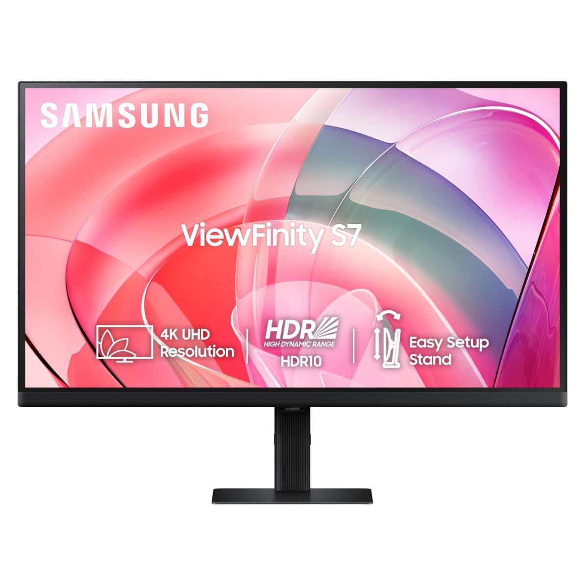 Samsung S7 S70d Viewfinity 32" Ips 4k Uhd Hdr 10 Bezel Less Design 1 Billion Colors Fsc Certified Intelligent Eye Care Energy Saving Hdmi & Display Port - CompuMe