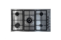 S905VTGV Opera Cooker, 90 Cm, Steel Side Handles, 5 Burners