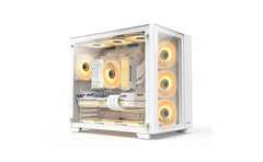 Huntkey S980 Tornado Full View Empty Gaming Case Black