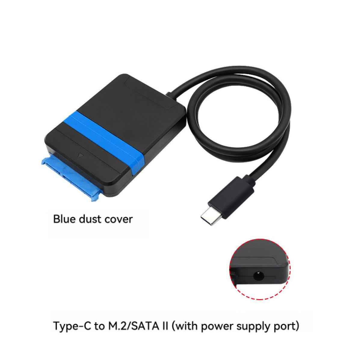 GENERIC 2 in 1 meter.2 SATA Reader Type - C Cable, cables