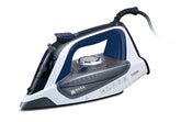 Mega Steam Iron, 2200Watts, Grey with Blue - HJ-2085