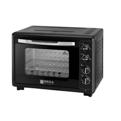 Mega Electric Oven, 55Lit, 2000Watts, Black - TO8709