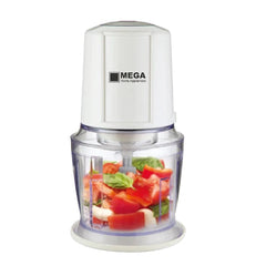 Mega Mini Chopper, 0.8Lit, 300Watts, White - HM-12
