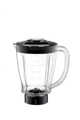 Black + Decker Blender with Grinder & Extra Jar, 400Watts, Black - BX365J-B5