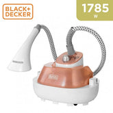 Black & Decker Manual Garment Steamer,1785 Watts, White - GSTM2050-B5