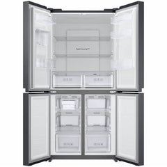 Samsung Refrigerator 4D 33 French Door, Twin Cooling Digital Inverter Compress, 466Lit, Grey - RF48A4010B4