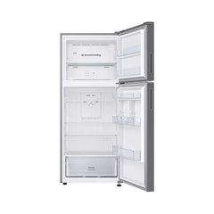 Samsung Top Mount Freezer Refrigerator A+, 391Lit, Silver - RT38CG6000S9JO