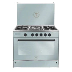 Unionaire Gas Cooker, 5Burners, Phantom, Stainless Steel - C69SS-GC-511-ICFS