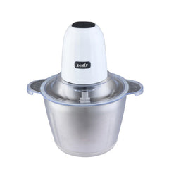 Samix Chopper Button with Safety Switch, 2Speeds, 450Watts, Silver - SNK-CHS303