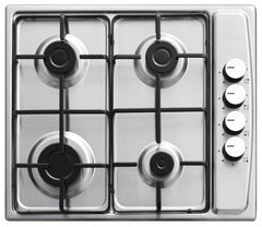 Kumtel Built in Hob, 60 * 60Cm, Stainless Steel - LX-410-BF