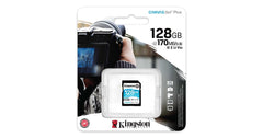 Kingston Canvas Go! Plus SD Memory Card 128GB