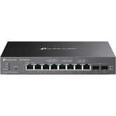 Tp Link Sg2210xmp M2 Omada Multi Gigabit Network Switch, 8 Port 2.5g Poe+ Ports, 160w And 2 Port 10ge Sfp+ Smart Switch