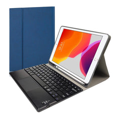 Totu iPad Magic Keyboard Leather Case 12.9Inch, Blue - PC-1-IPAD-12