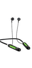 Totu Earphones Magnetic Bluetooth Sports, Black - BE-6-SP