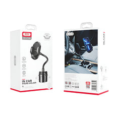 XO Car Cup Holder Phone Mount, Black (XO-C105)