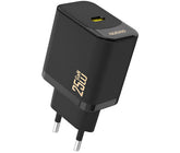 DUDAO Fast Wall Charger Gan, 25Watts, Black - A27