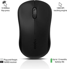 Solidarity Wireless Mouse, Black - M20