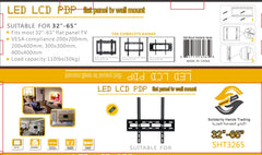 Solidarity Tv Bracket Vesa Plasma Wall Mount / 32 - 65 - SHT3265