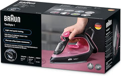 Braun Steam Iron 2000 W 220 Ml SuperCeramic Black and Violet