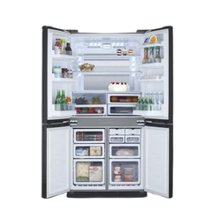 DR SJ-FE88V-SS A+ 4-Door Stainless Steel Refrigerator