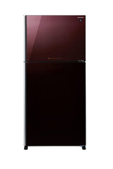 Sharp J-Tech Inverter Refrigerator 594 Liter Black Door