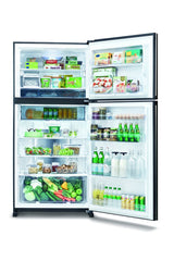 Sharp J-Tech Inverter Refrigerator 594 Liter Black Door