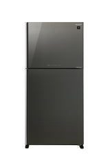 Sharp J-Tech Inverter Refrigerator 594 Liter Silver Door