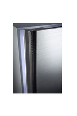 Sharp 480 Liter Hybrid Refrigerator with Silver Glass Doors