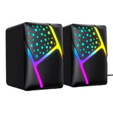 HAVIT SK763 2.0 RGB USB Black Speaker