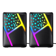 HAVIT SK763 2.0 RGB USB Black Speaker