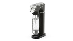 Conti Soda Maker 1L with 60L Gas Cylinder, Adjustable Pressure, Black