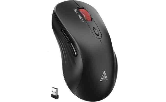 Solakaka Sm66 Dual Mode Wireless Gaming Mouse Purple
