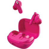 Skullcandy Smokin Buds Wireless Earbuds, Bluetooth Headphones, Noise Isolating Fit, Up To 20 Hours Battery, Ipx4 Sweat And Water Resistant, Microphone For Iphone Android Pink