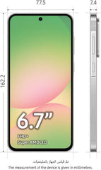Samsung Galaxy A56 5G, 8GB & 256GB, 6.7Inch, 5000Mah, Grey - SM-A566BZAWMEA