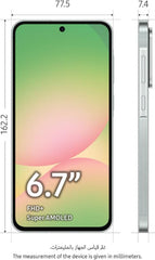 Samsung Galaxy A56 5G, 12GB & 256GB, 6.7Inch, 5000Mah, Green - SM-A566BZGYMEA