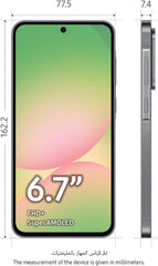 Samsung Galaxy A56 5G, 8GB & 256GB, 6.7Inch, 5000Mah, Black - SM-A566BZKWMEA
