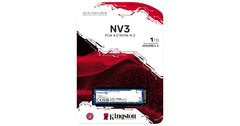 Kingston NV3 1TB M.2 NVMe PCIe 4.0, GEN 4 SSD Up To 6000/4000 MB/s Read/Write