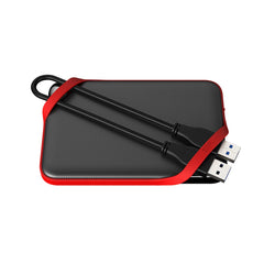 Silicon Power 2TB Armor A62 External Hard Disk -Black & Red