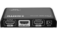 Lenkeng Lkv312hdr Hdmi Splitter 1 Hdmi™ To 2 Hdmi™ 4k 60hz Hdr Displays Simultaneously. Apply For Stb, Dvd, Media Player, Laptop, D Vhs And Other Hd Player Devices. It's Compatible With Hdmi™ 3d And 4kx2k.