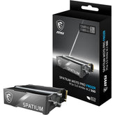 MSI SPATIUM M570 PRO 2TB GEN5 PCIe 5.0 NVMe M.2 SSD FROZR, solid state drive
