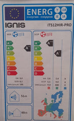 IGNIS Split Unit Air Condition A++, 2Ton, White - ITS24HIR