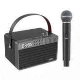 GENERIC Leerfei SPK - E - 4113 FM TF Card/U disk/AUX Bluetooth Speaker with Mic