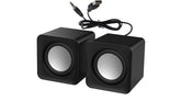 JT016 Multimedia Active Wired Speakers USB+3.5mm
