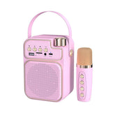 NO-Brand M - 4050 Portable Small Mini USB/TF/Audio Karaoke Singing Bluetooth Speaker with Mic for Kids